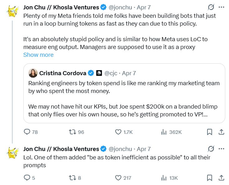 当烧Token成为KPI:从 Meta 内部乱象看 AI Agent 商业模式的崩塌风险 当烧Token成为KPI:从 Meta 内部乱象看 AI Agent 商业模式的崩塌风险