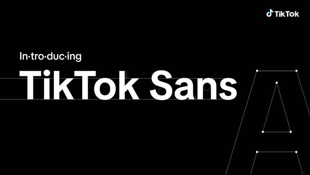TikTok Sans字体