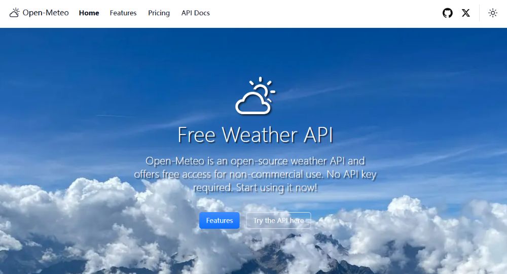 2025年免费天气预报API推荐：开发者必备的全球天气数据接口