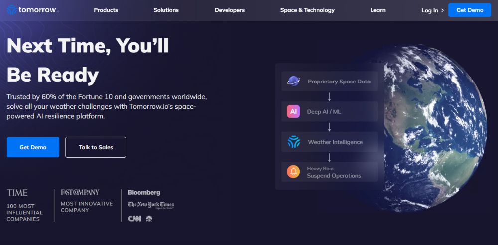 2025年免费天气预报API推荐：开发者必备的全球天气数据接口