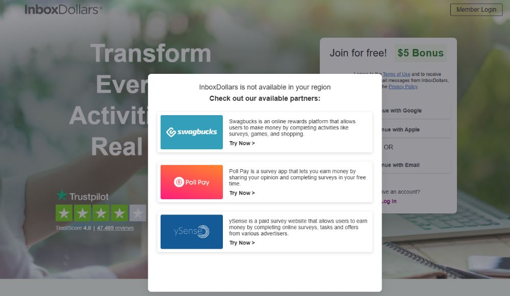 InboxDollars：在家也能赚点外快的线上平台与赚钱方法详解