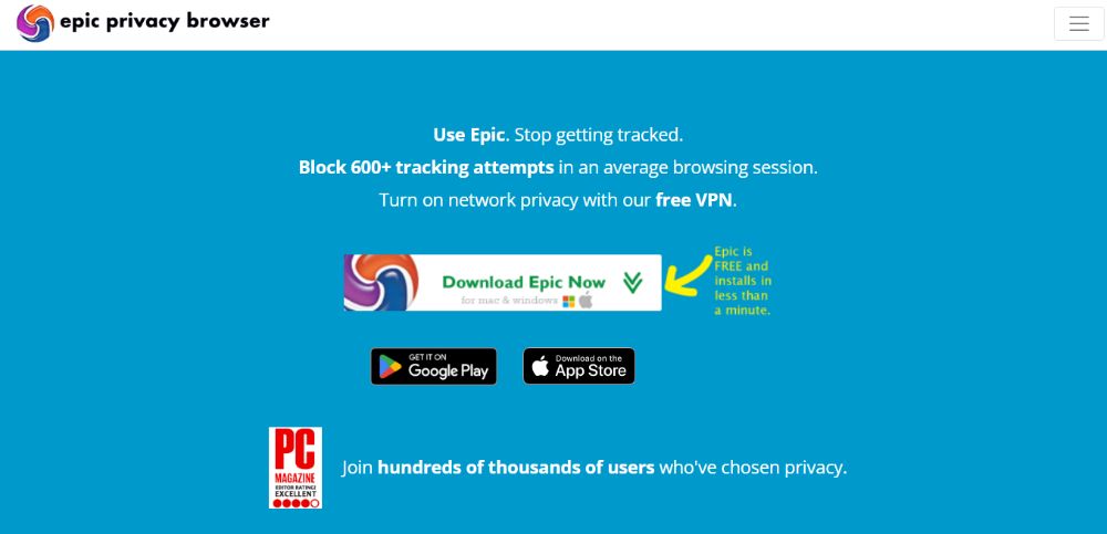 Epic Privacy Browser