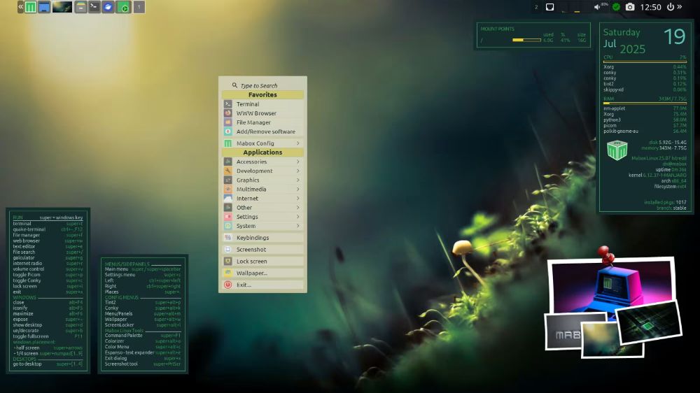Mabox Linux 介绍：轻量级高性能桌面系统，基于 Manjaro 的滚动发行版
