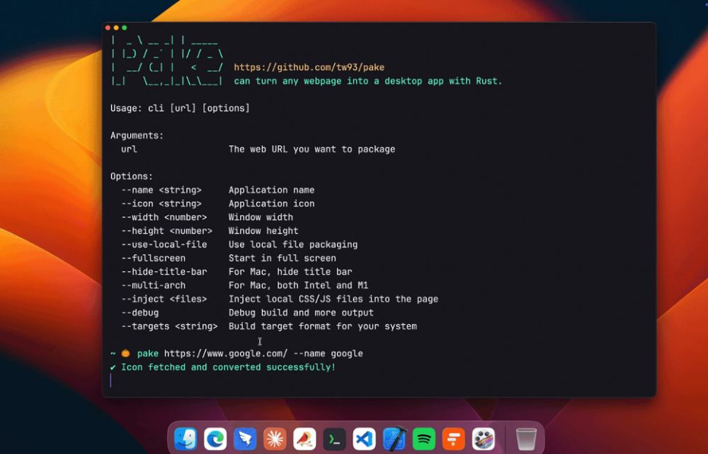 Pake:一键将网页打包成桌面应用的轻量工具(支持 macOS / Windows / Linux) Pake:一键将网页打包成桌面应用的轻量工具(支持 macOS / Windows / Linux)