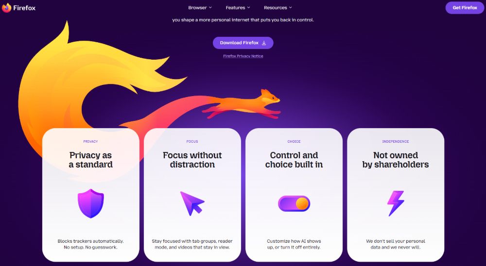 Firefox 149重磅更新：内置VPN、分屏浏览上线，隐私与效率全面升级