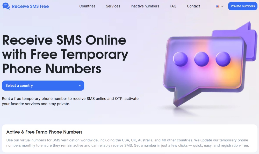 Receive-SMS.io 官网 Receive-SMS.io 官网