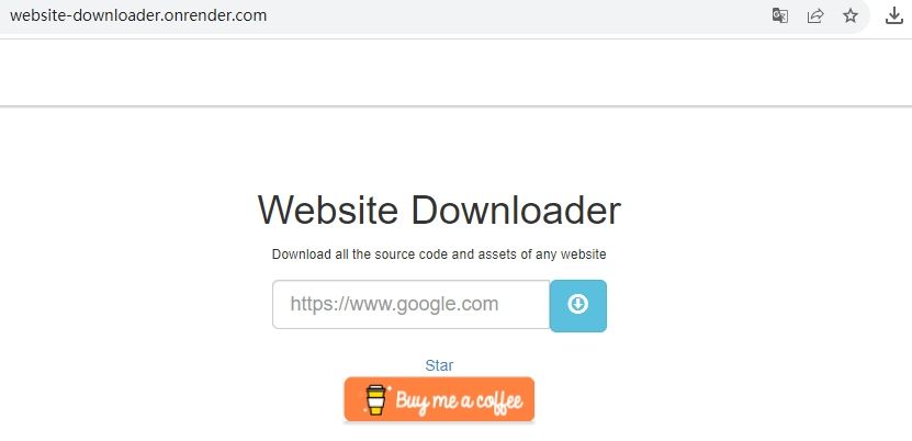网站小偷Website Downloader网站源码下载器 网站小偷Website Downloader网站源码下载器